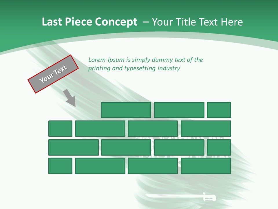 Arabian Middle Symbol PowerPoint Template