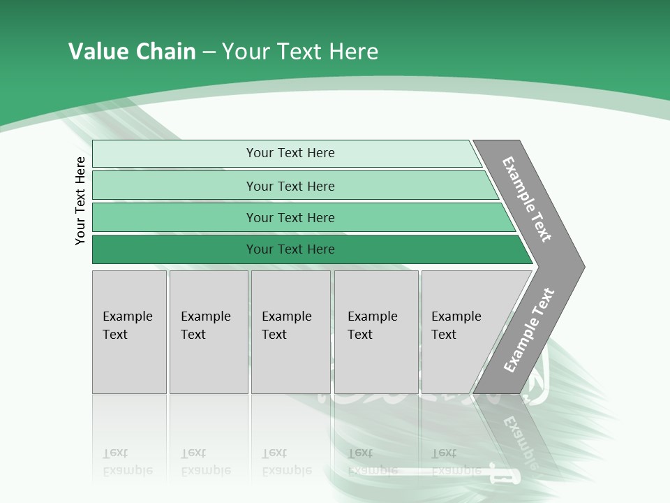 Arabian Middle Symbol PowerPoint Template