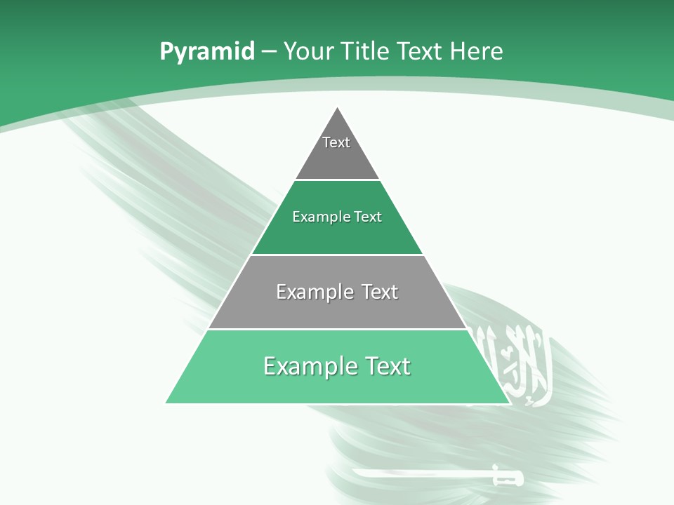 Arabian Middle Symbol PowerPoint Template