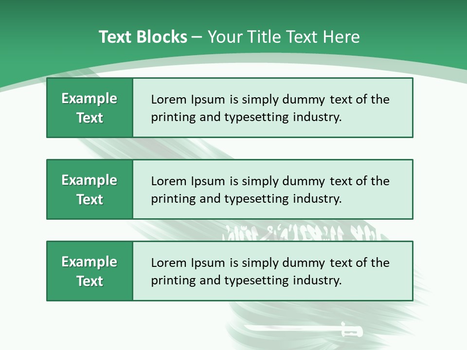 Arabian Middle Symbol PowerPoint Template