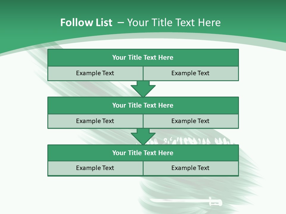 Arabian Middle Symbol PowerPoint Template