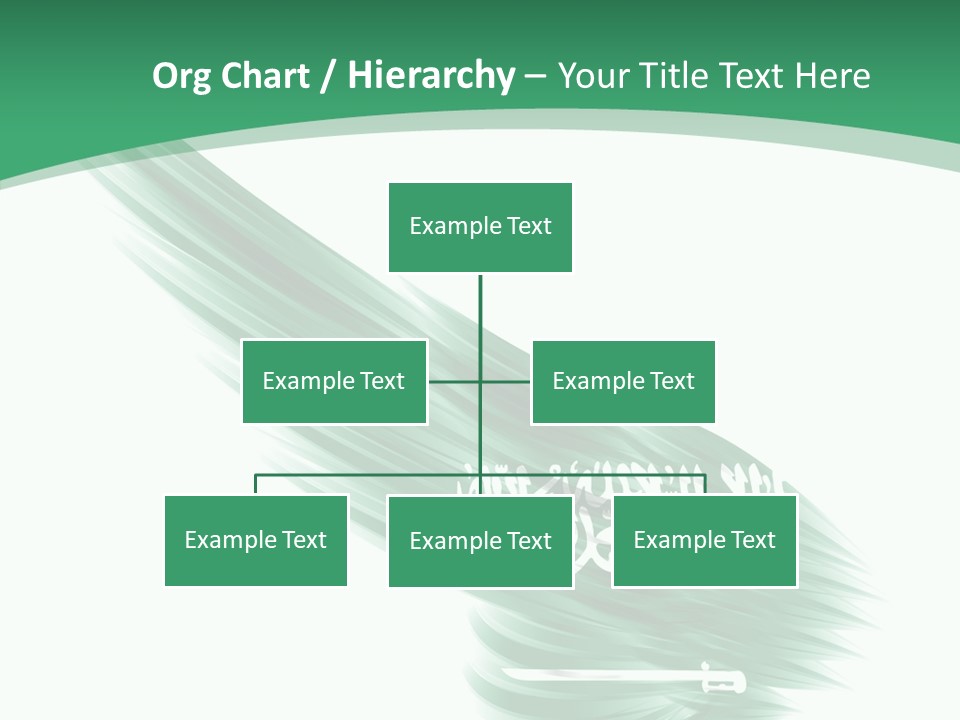 Arabian Middle Symbol PowerPoint Template