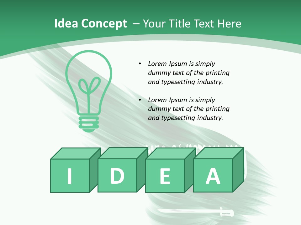 Arabian Middle Symbol PowerPoint Template