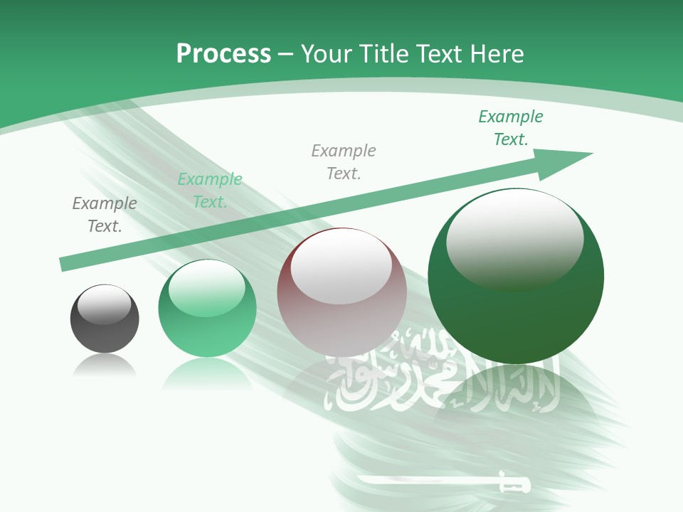 Arabian Middle Symbol PowerPoint Template
