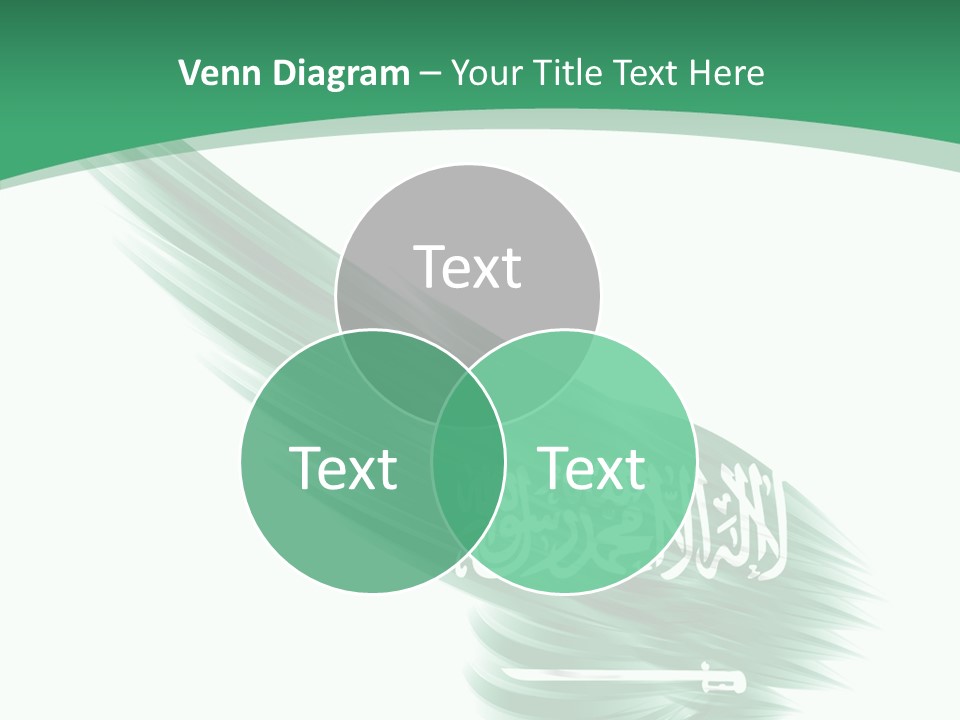 Arabian Middle Symbol PowerPoint Template