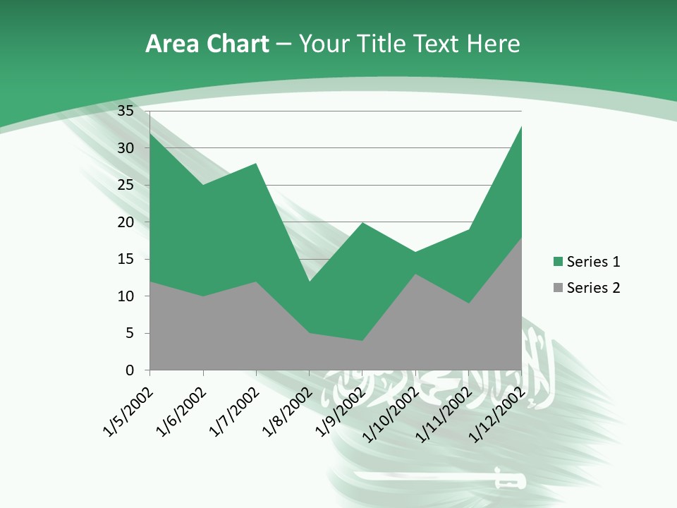 Arabian Middle Symbol PowerPoint Template