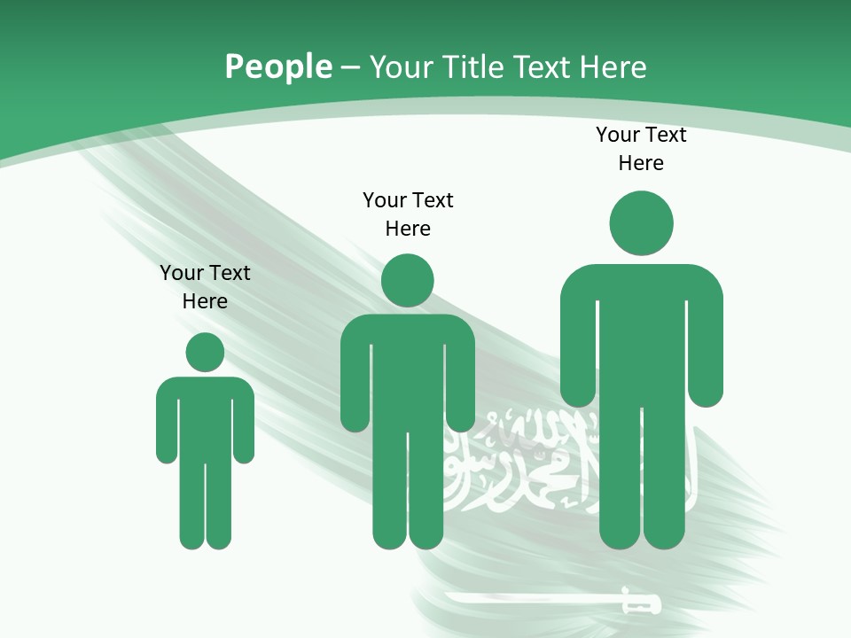 Arabian Middle Symbol PowerPoint Template