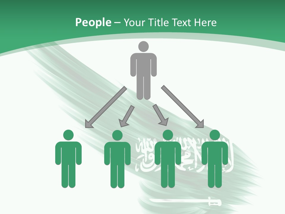 Arabian Middle Symbol PowerPoint Template