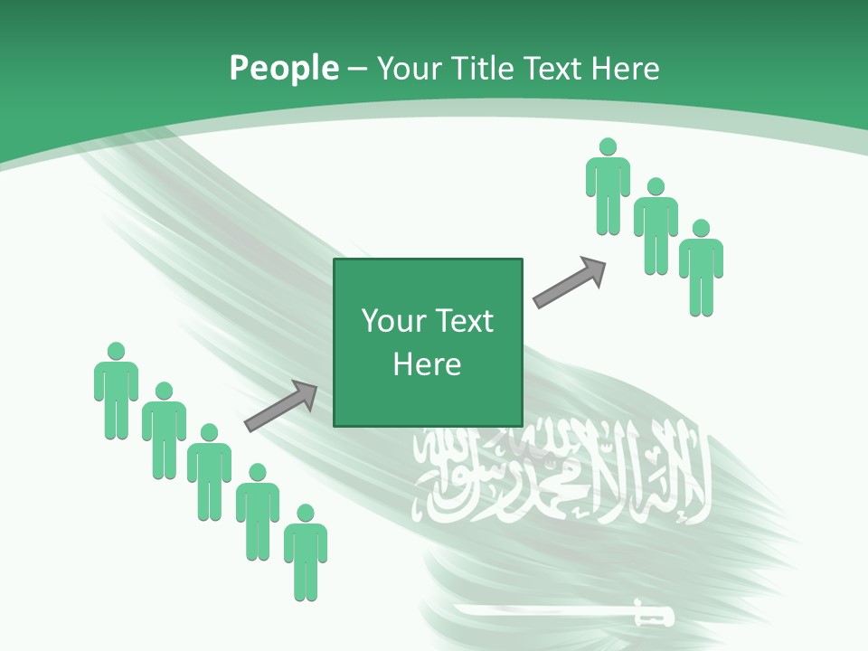 Arabian Middle Symbol PowerPoint Template