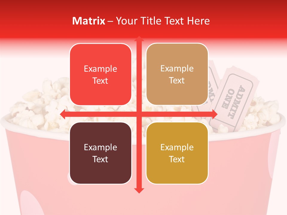 Corn Salty Theatre PowerPoint Template