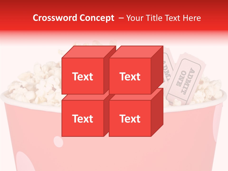 Corn Salty Theatre PowerPoint Template