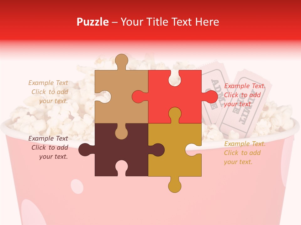 Corn Salty Theatre PowerPoint Template