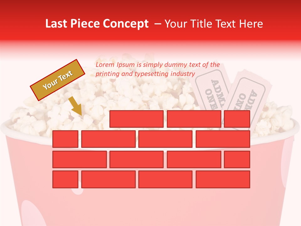 Corn Salty Theatre PowerPoint Template
