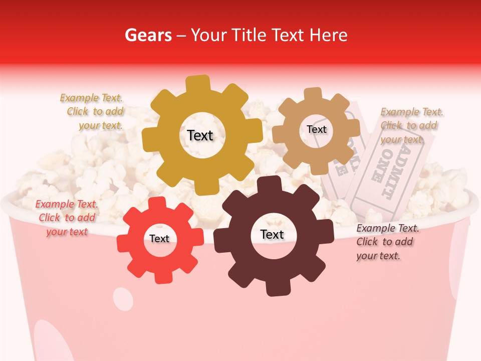 Corn Salty Theatre PowerPoint Template