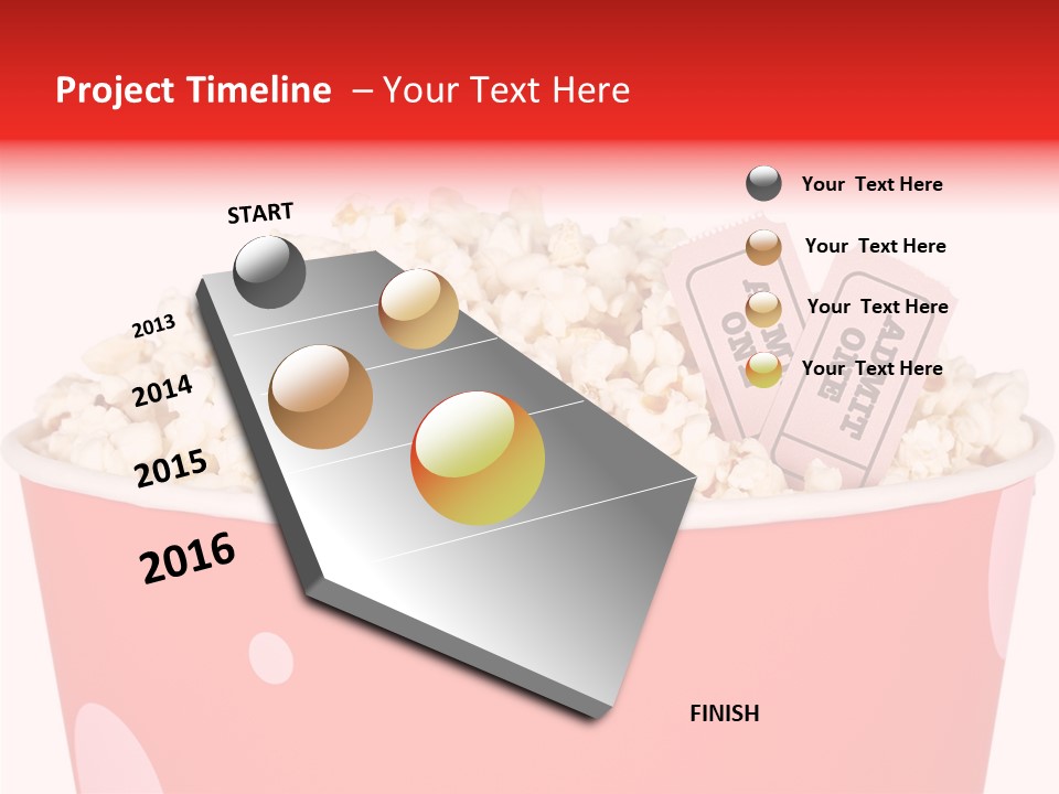 Corn Salty Theatre PowerPoint Template