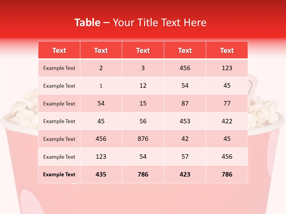 Corn Salty Theatre PowerPoint Template