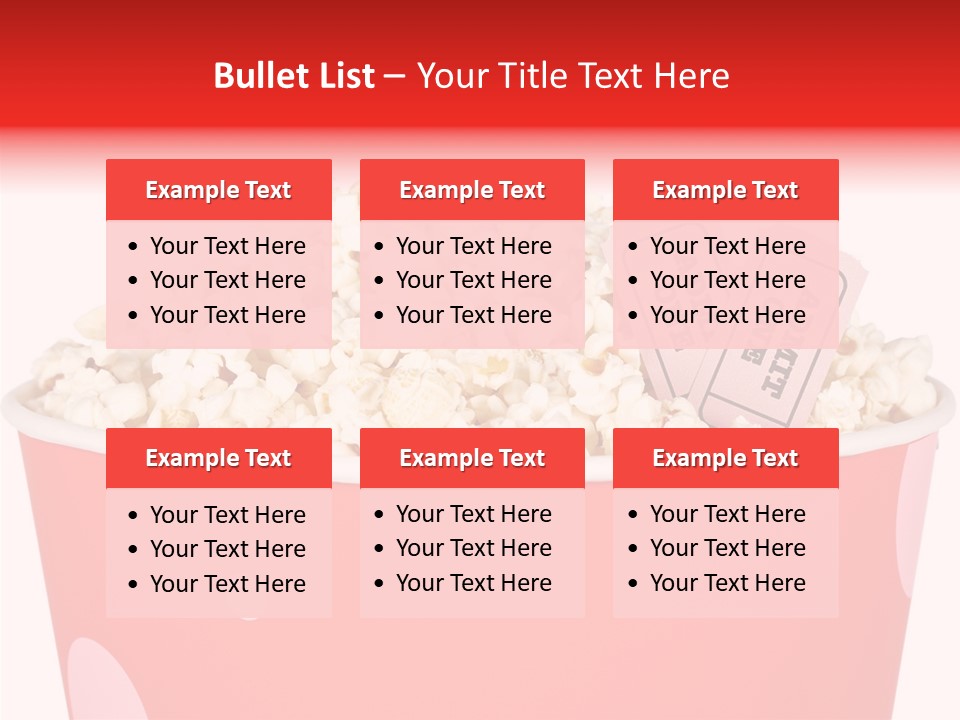 Corn Salty Theatre PowerPoint Template