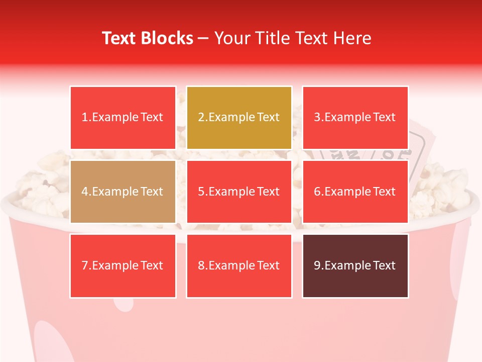 Corn Salty Theatre PowerPoint Template