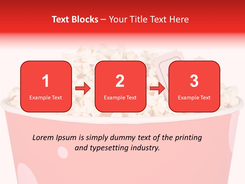 Corn Salty Theatre PowerPoint Template