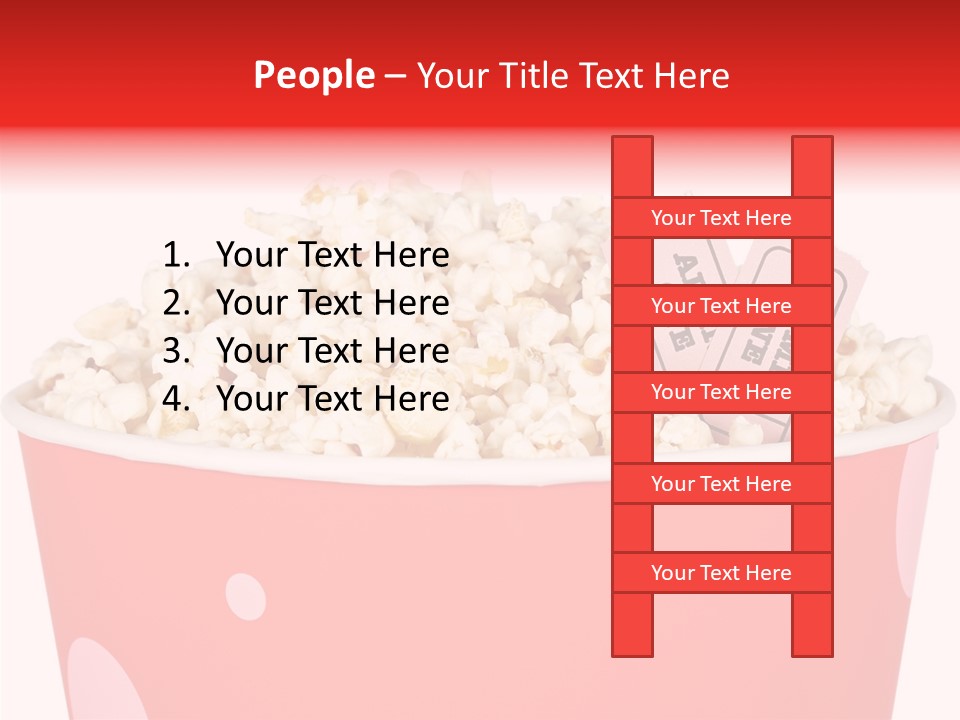 Corn Salty Theatre PowerPoint Template