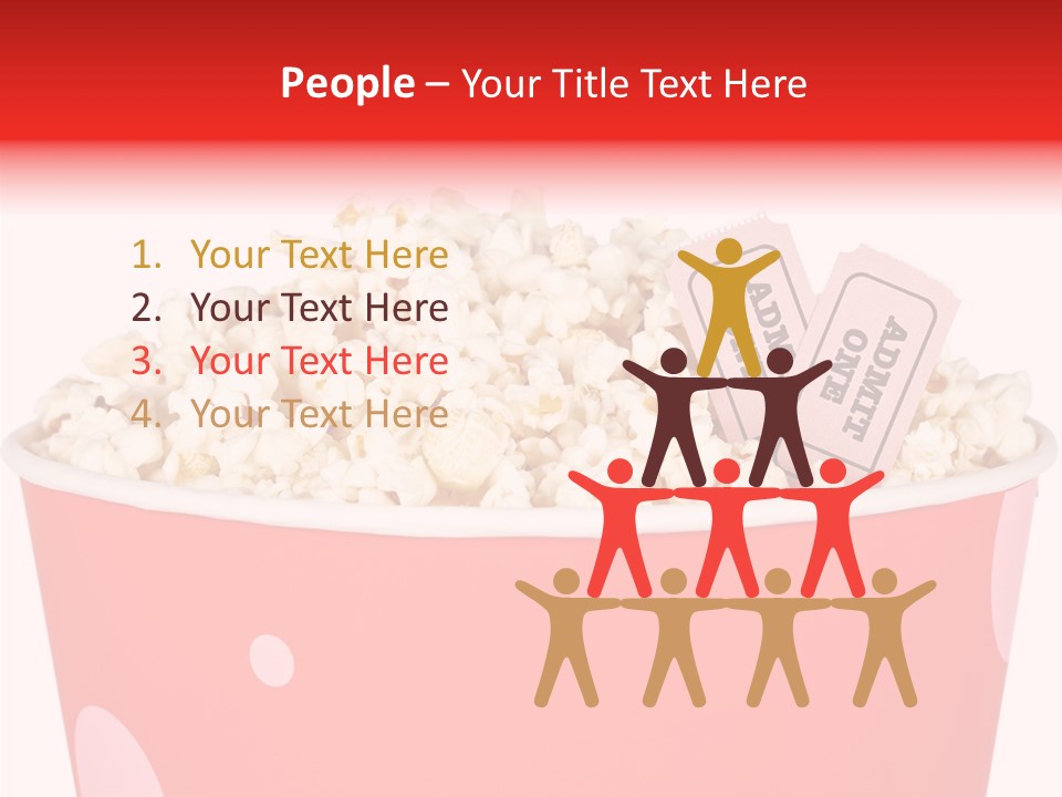 Corn Salty Theatre PowerPoint Template