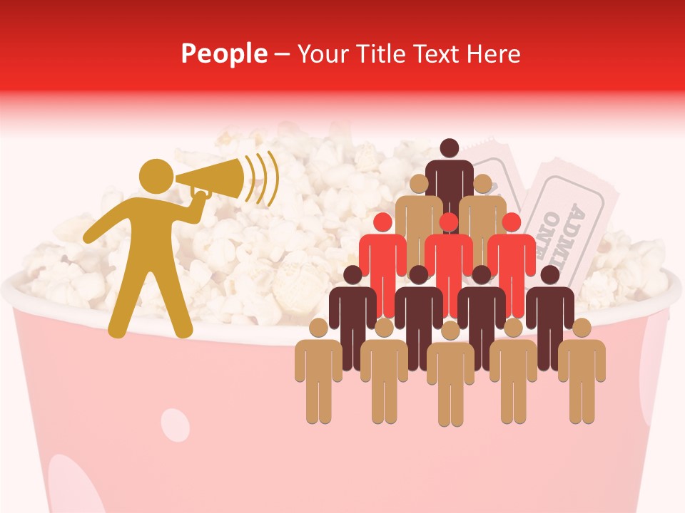Corn Salty Theatre PowerPoint Template