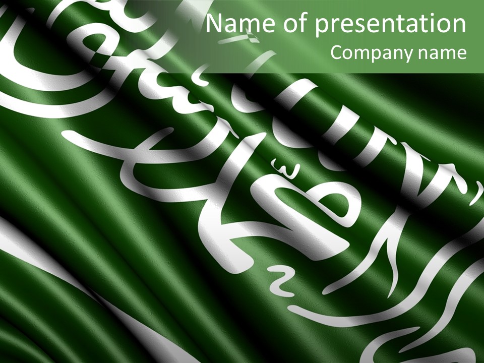 Audi-Arabia Ea T Fluttering PowerPoint Template