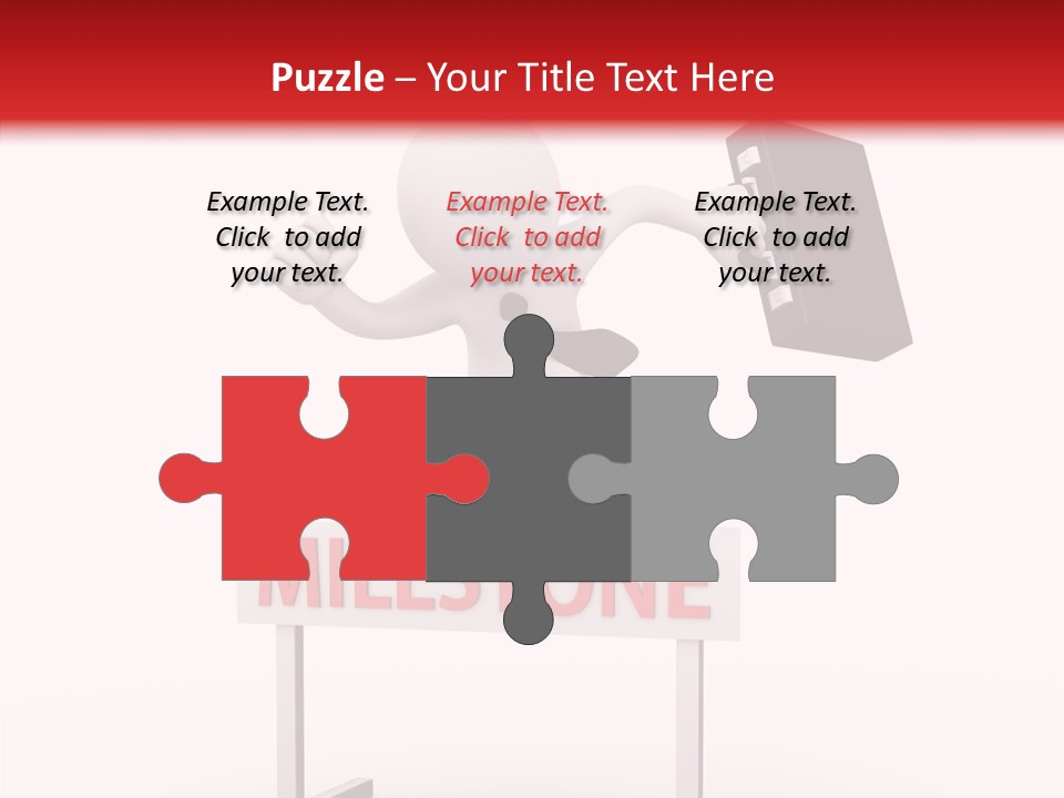 Finance Cartoon Team PowerPoint Template