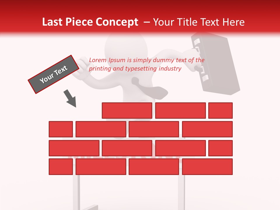 Finance Cartoon Team PowerPoint Template