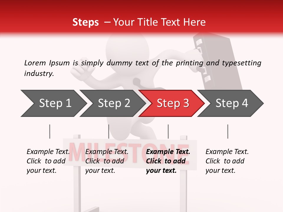 Finance Cartoon Team PowerPoint Template
