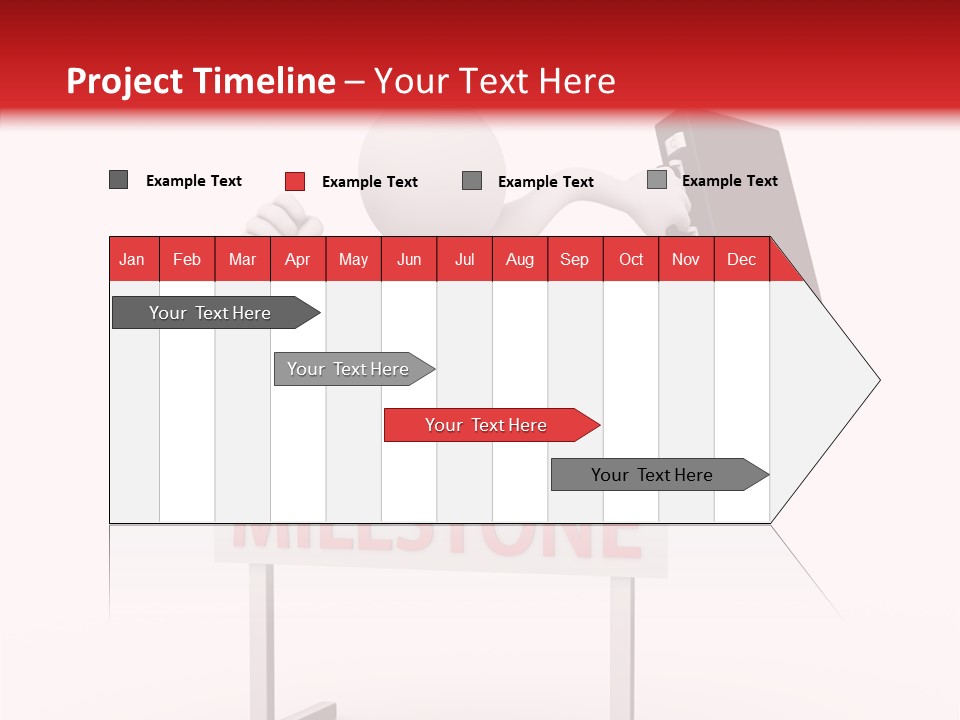 Finance Cartoon Team PowerPoint Template