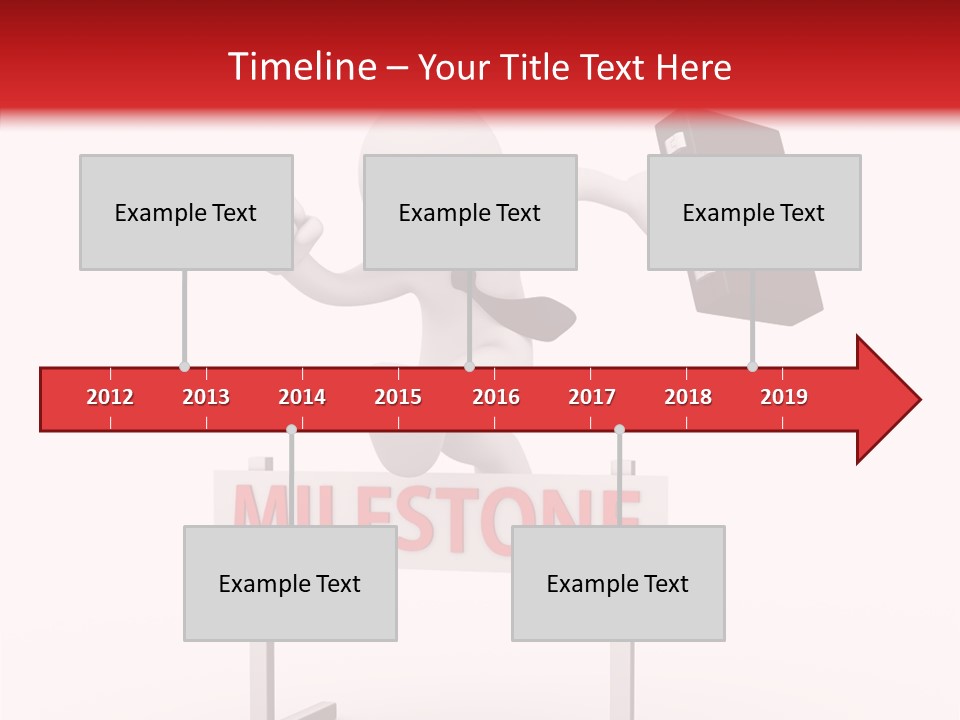 Finance Cartoon Team PowerPoint Template