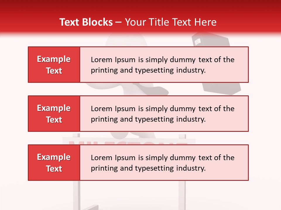 Finance Cartoon Team PowerPoint Template