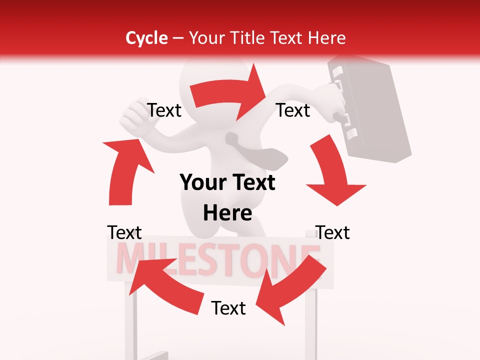 Finance Cartoon Team PowerPoint Template
