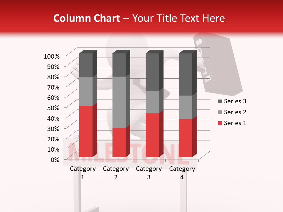 Finance Cartoon Team PowerPoint Template