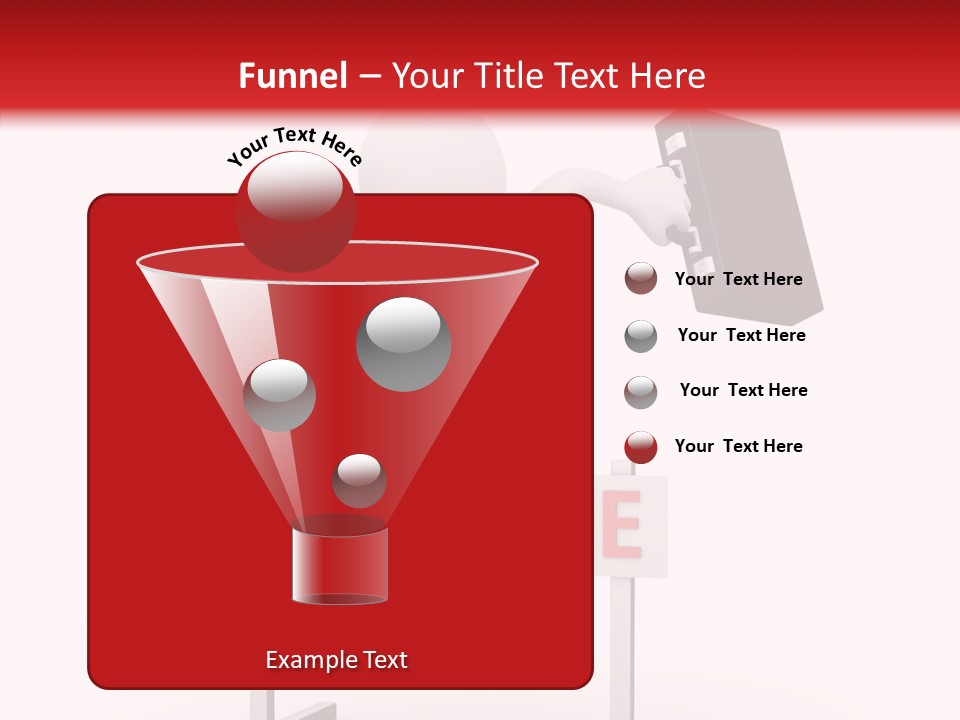 Finance Cartoon Team PowerPoint Template