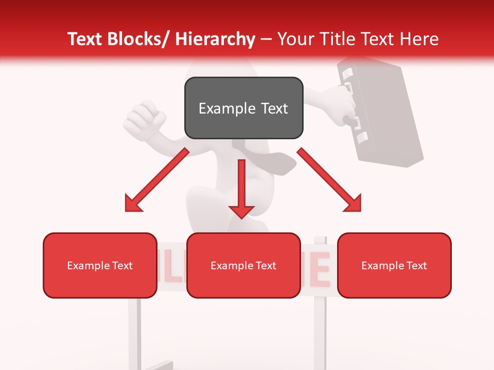 Finance Cartoon Team PowerPoint Template