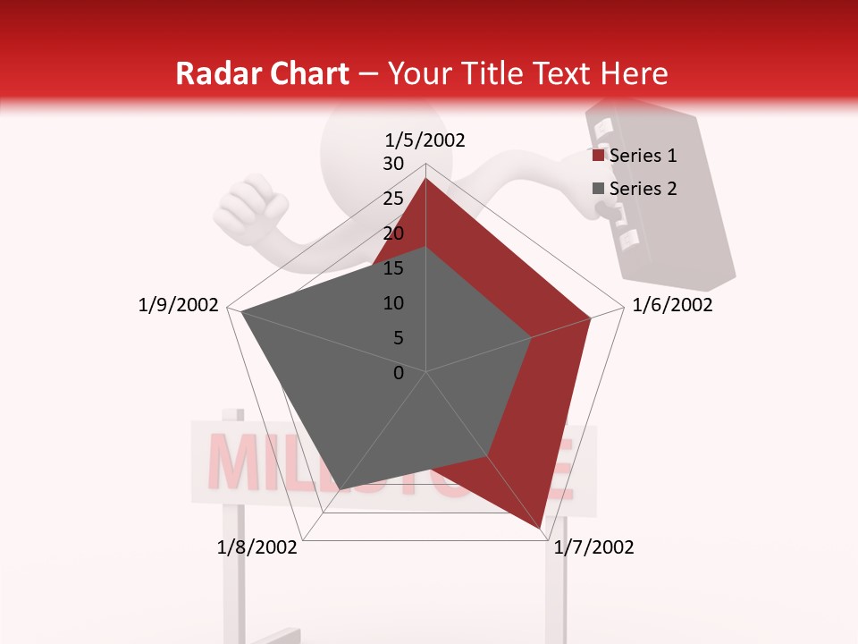 Finance Cartoon Team PowerPoint Template