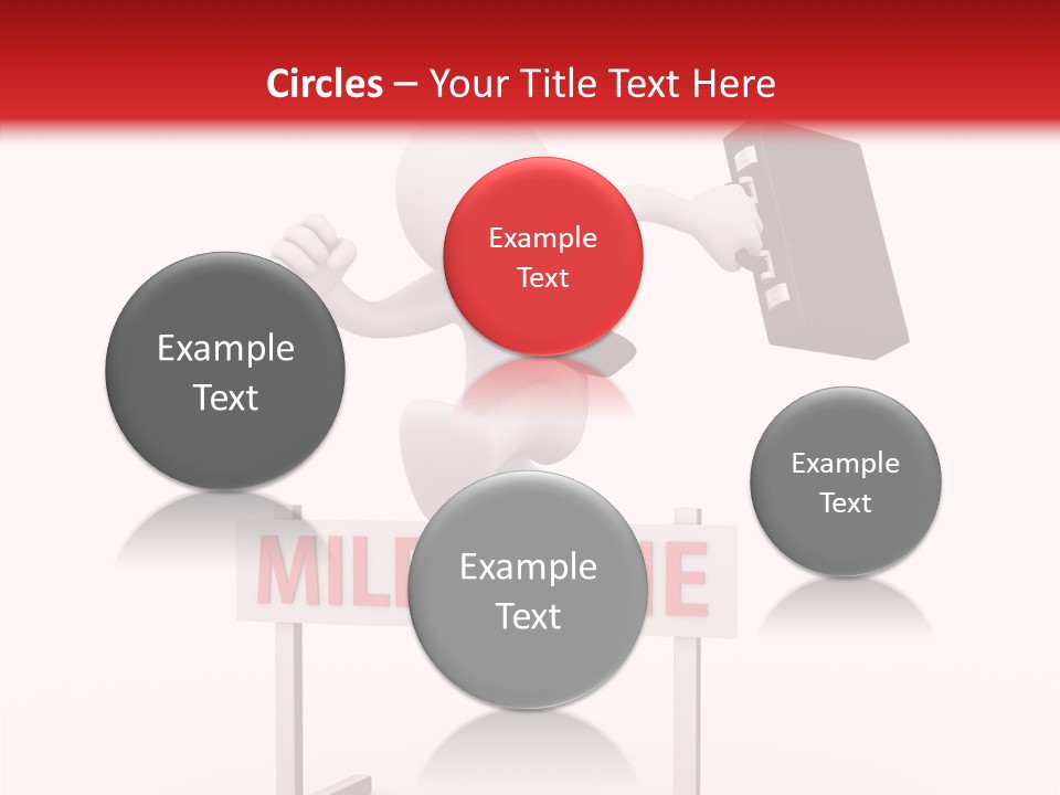 Finance Cartoon Team PowerPoint Template