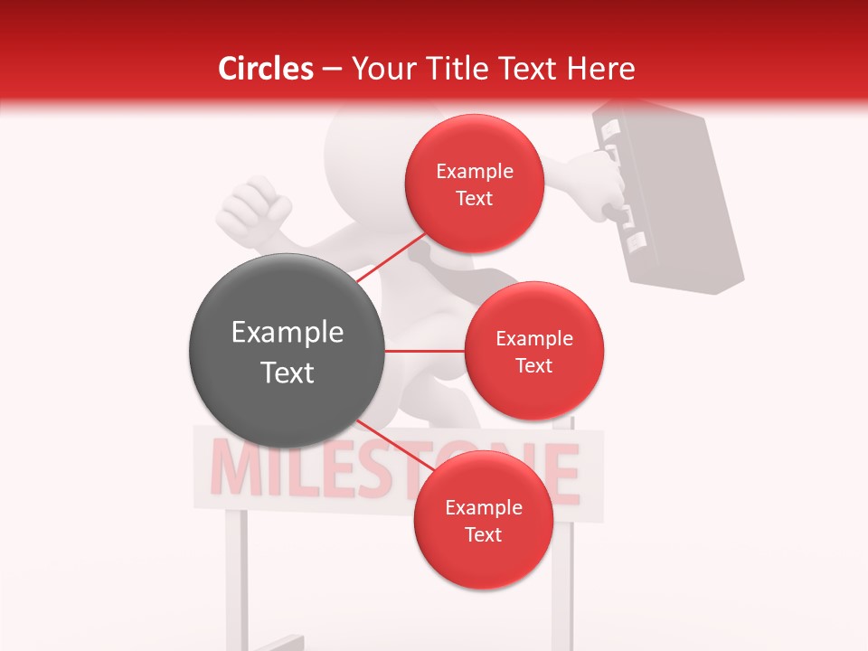 Finance Cartoon Team PowerPoint Template