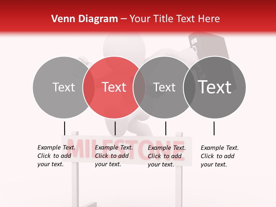 Finance Cartoon Team PowerPoint Template