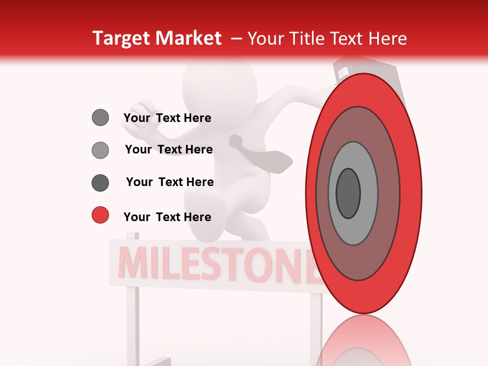 Finance Cartoon Team PowerPoint Template