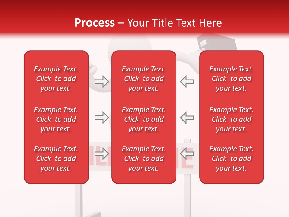 Finance Cartoon Team PowerPoint Template