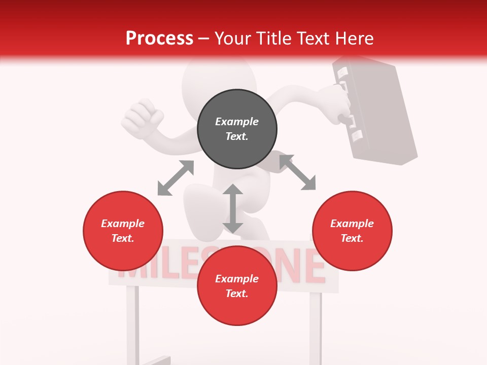 Finance Cartoon Team PowerPoint Template