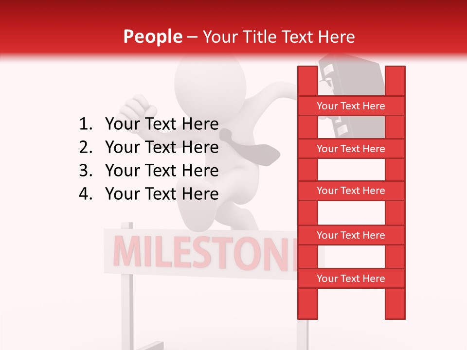 Finance Cartoon Team PowerPoint Template