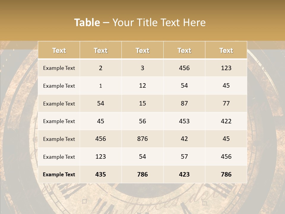 Vintage Isolated Old PowerPoint Template