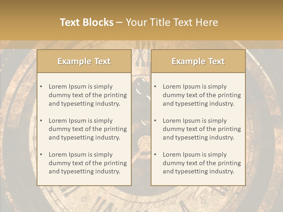 Vintage Isolated Old PowerPoint Template