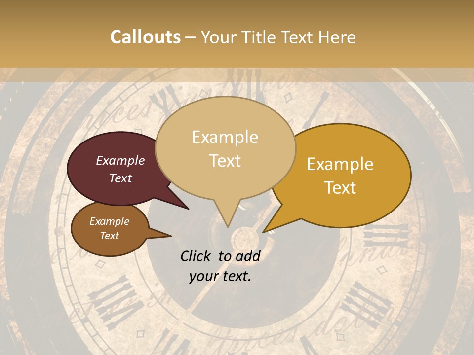 Vintage Isolated Old PowerPoint Template