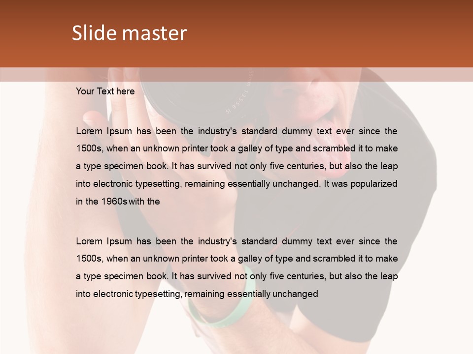 Wide Tongue Casual PowerPoint Template