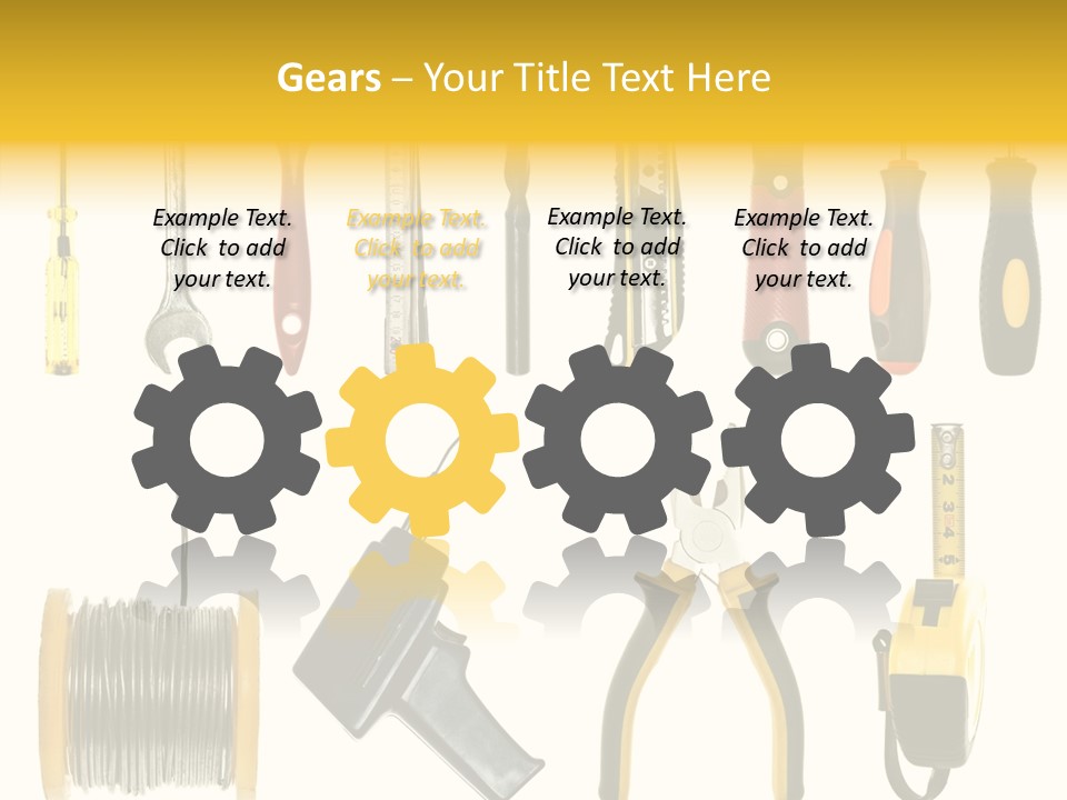 Work Occupation Industry PowerPoint Template